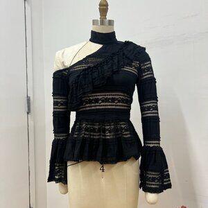 Parker Lace Long Sleeve Blouse